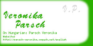 veronika parsch business card